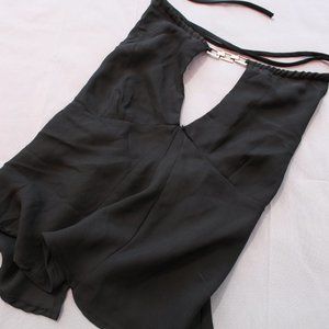 Strappy Open Back Halter Top